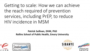 How we can achieve the reach required of prevention services to reduce HIV incidence in MSM