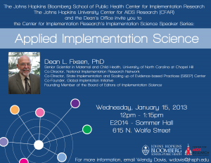 Applied Implementation Science